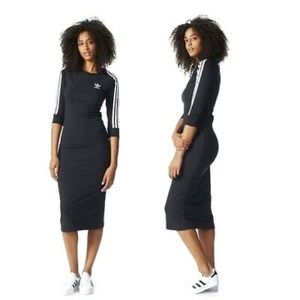 Adidas Midi Bodycon Dress